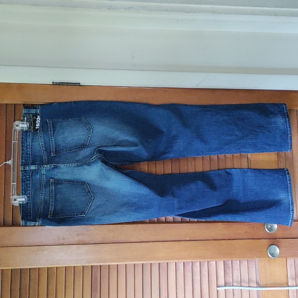 NWT!-{Gap}-Size 16-Women’s Premium Curvy Straight Denim Jeans - Picture 2 of 6